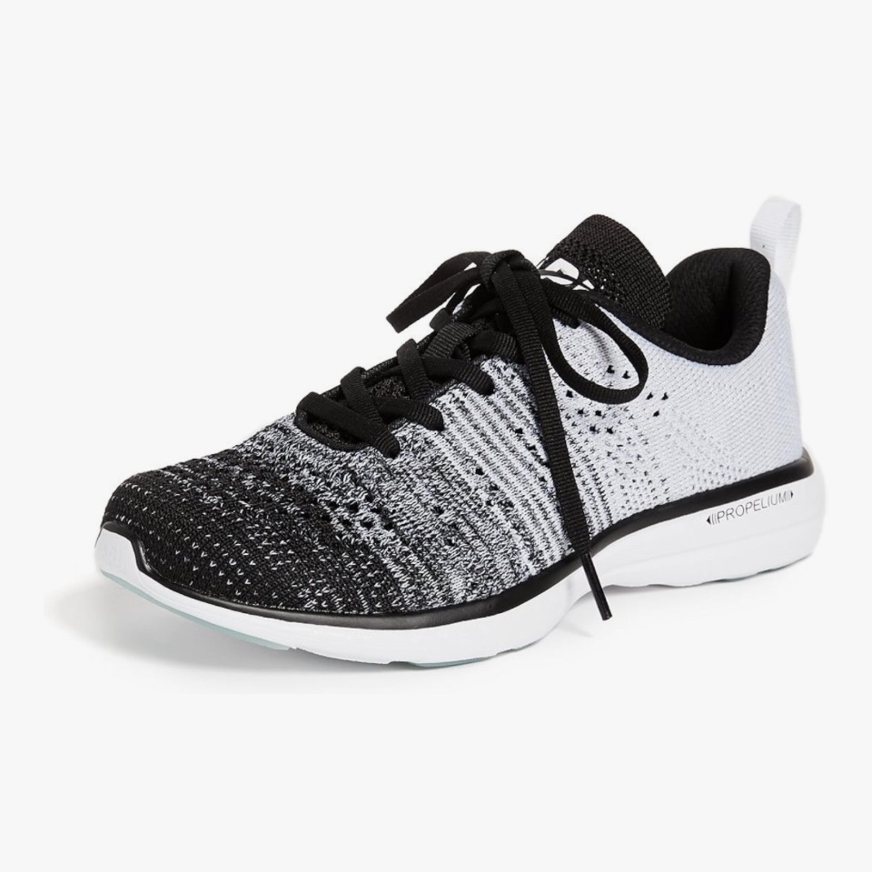 Apl Techloom Propelium Black And White Gradient Sneakers